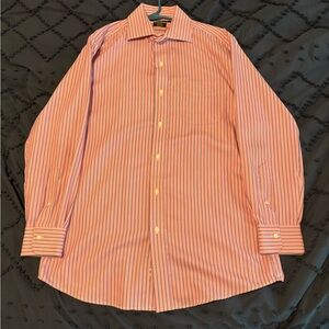 Ralph Lauren Pink Dress Shirt Classic Style